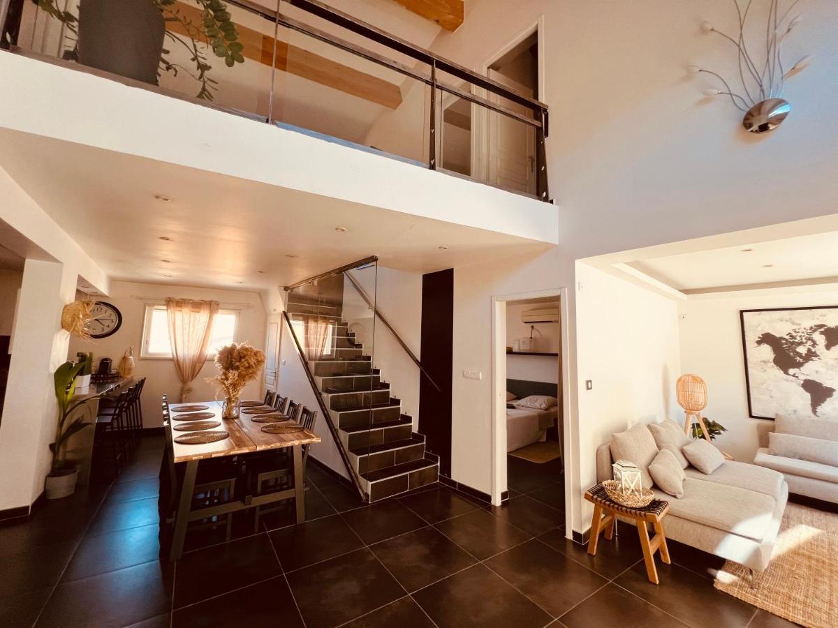 Maison De Village Ecusson - Logement Entier - 160M2 - 4Chambres - Centre Ville - Terrasse - Climatise Nimes Ngoại thất bức ảnh